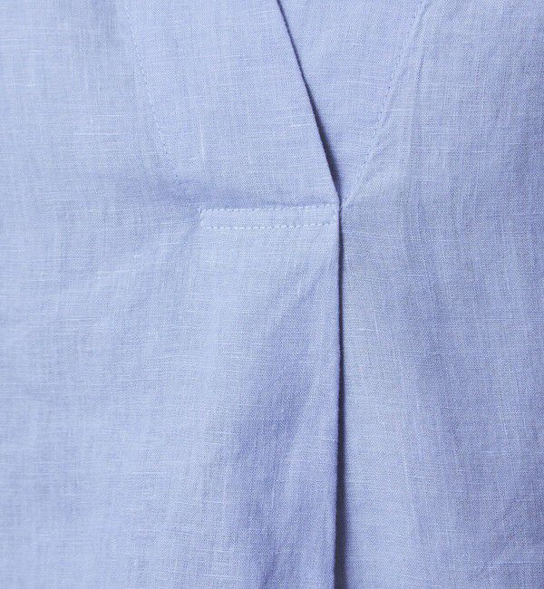 UNITED ARROWS green label relaxing「リネン スキッパー ショートスリーブ シャツ」|シャツ・ブラウス|