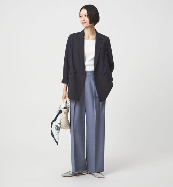 UNITED ARROWS green label relaxing「［size SHORTあり］ライト カチリラ ダブルジャケット」|テーラードジャケット|