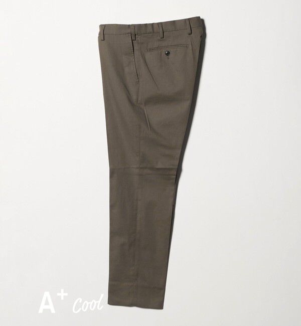 UNITED ARROWS green label relaxing「A+ COOL ロイヤルオックス スタンダード アジャスター NP スラックス -ウォッシャブル・接触冷感・吸水速乾」|スラックス|MOCA