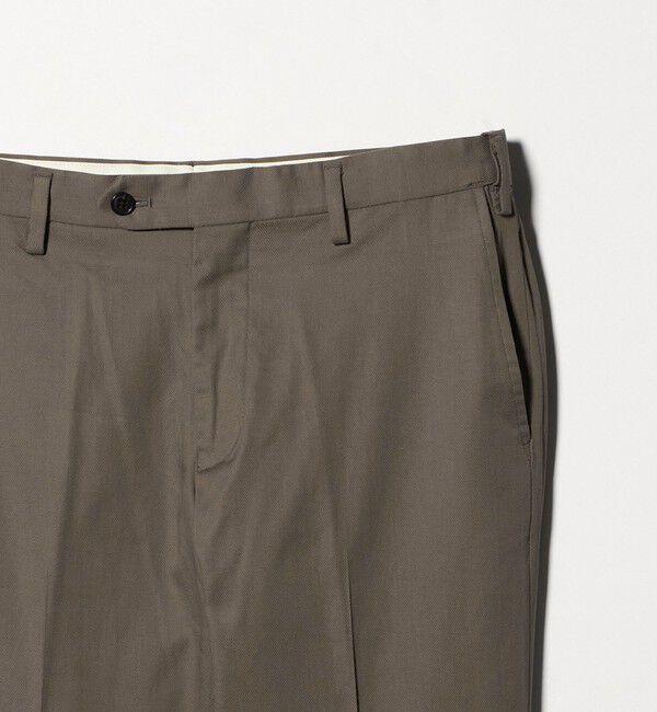 UNITED ARROWS green label relaxing「A+ COOL ロイヤルオックス スタンダード アジャスター NP スラックス -ウォッシャブル・接触冷感・吸水速乾」|スラックス|