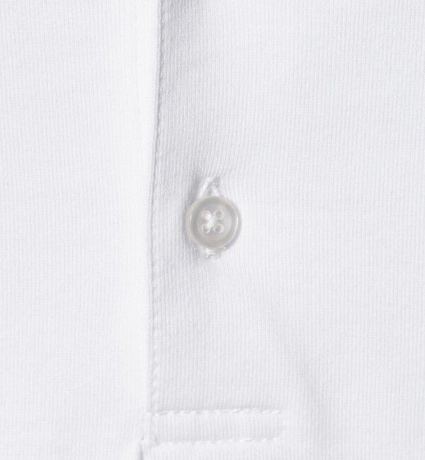 BEAUTY&YOUTH UNITED ARROWS「【WEB限定 WARDROBE SMART】クリア ガスコットン ヘンリーネック カットソー【抗菌・防臭】」|Tシャツ・カットソー|