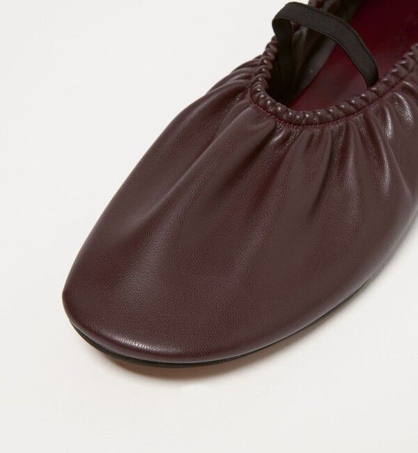 BEAUTY&YOUTH UNITED ARROWS「ギャザー バレエシューズ」|バレエシューズ|