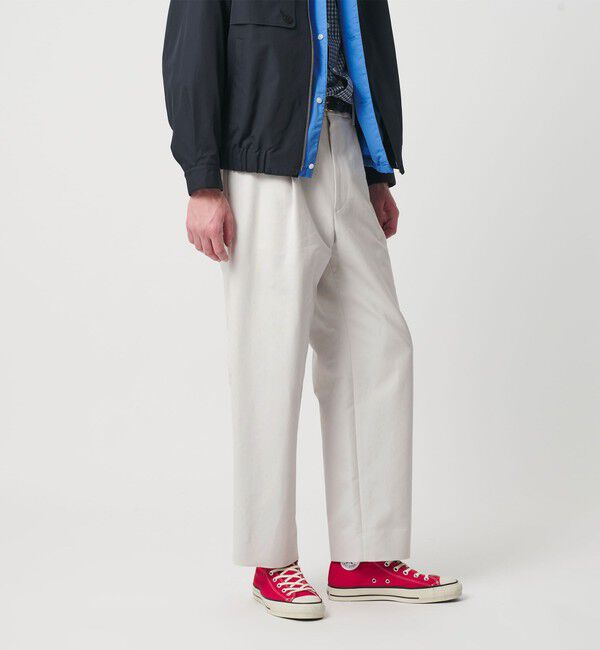 BEAUTY&YOUTH UNITED ARROWS「フィブリル コットン スラックス NO.9」|スラックス|