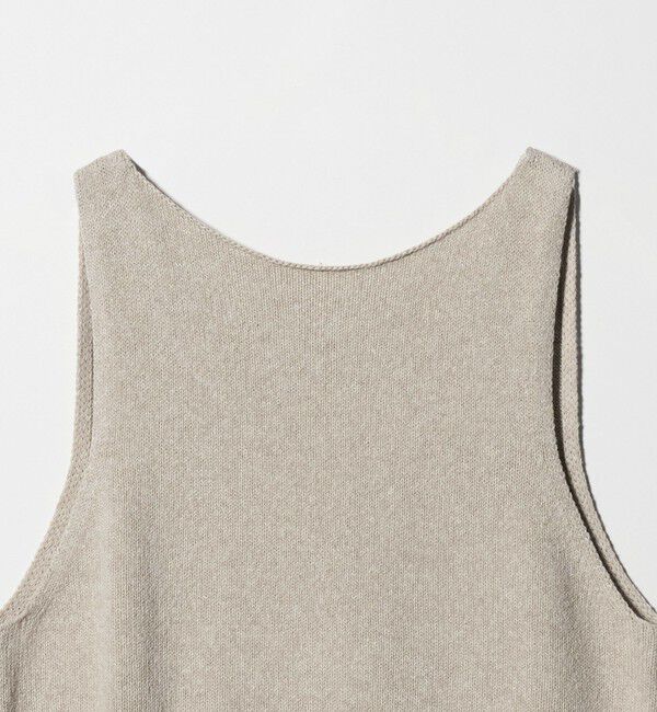 BEAUTY&YOUTH UNITED ARROWS「コットン麻ブレンド カシュクール 2WAYニットベスト  ウォッシャブル」|ベスト・ジレ|