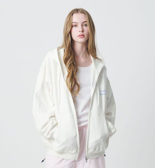 California General Store「＜CGS.＞オーガニックコットン スウェット ジップ パーカー」|パーカー|