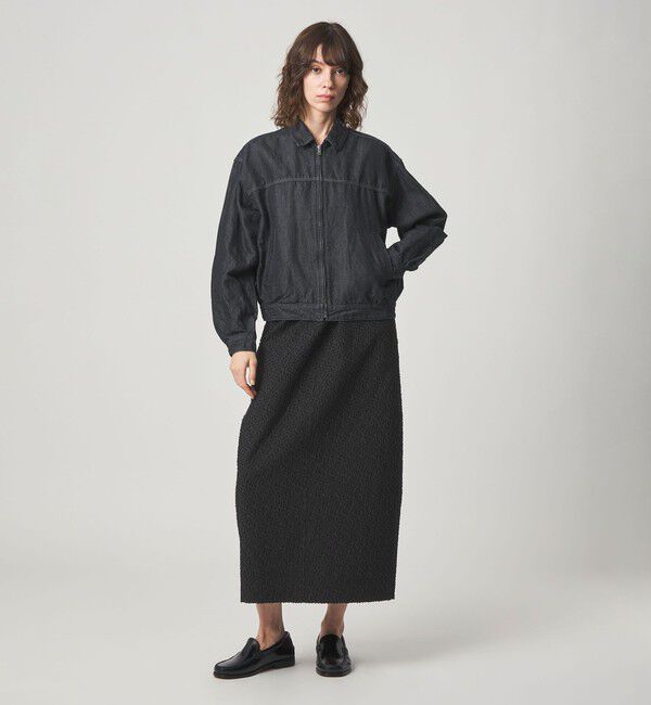 STEVEN ALAN「＜Steven Alan＞ライト デニム ジップ ブルゾン」|デニムジャケット|