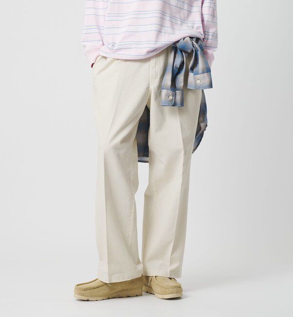 California General Store「＜DICKIES &times; CGS＞ダメージ チノパンツ」|チノ|OFF WHITE