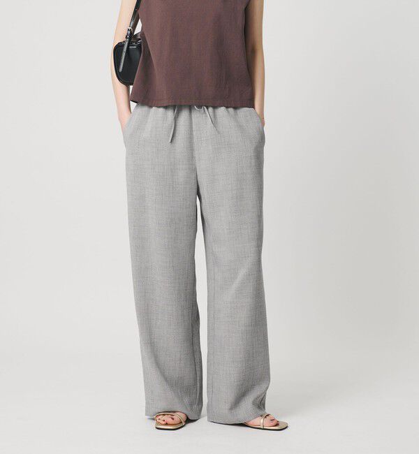 BEAUTY&YOUTH UNITED ARROWS「リネンライク ライトイージーパンツ ウォッシャブル 防シワ」|その他|