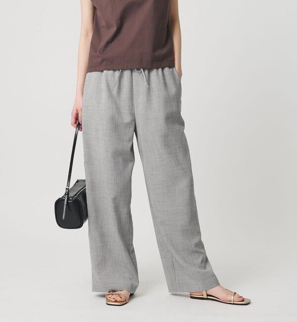 BEAUTY&YOUTH UNITED ARROWS「リネンライク ライトイージーパンツ ウォッシャブル 防シワ」|その他|