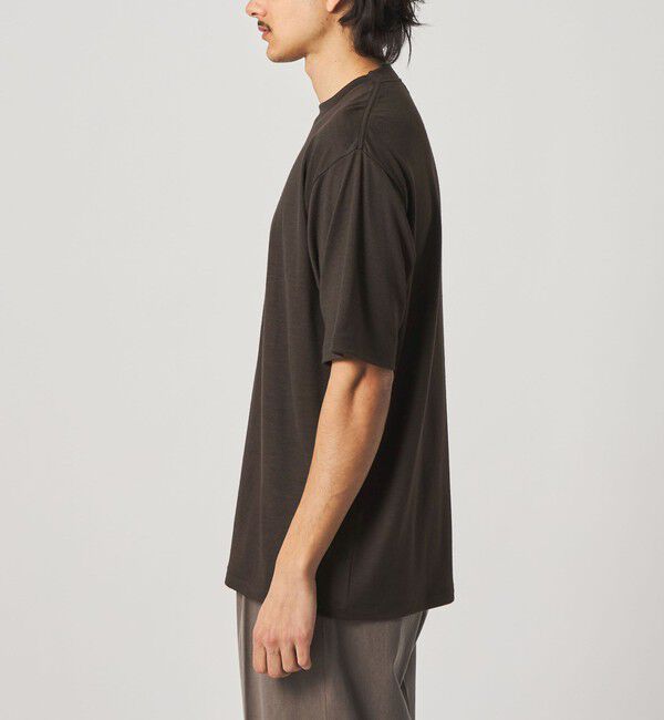 STEVEN ALAN「＜Steven Alan＞ メリノウール クルーネック ショートスリーブ Tシャツ」|Tシャツ・カットソー|