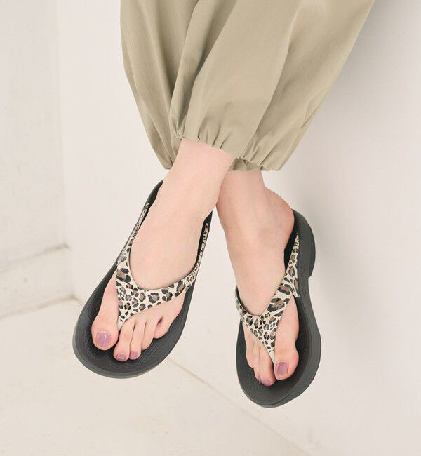 BEAUTY&YOUTH UNITED ARROWS「＜OOFOS＞OOlala Limited レオパード サンダル」|サンダル|その他1