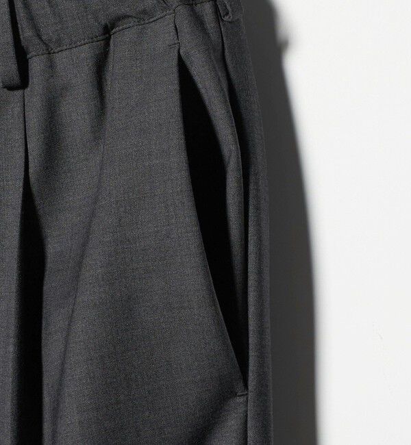 BEAUTY&YOUTH UNITED ARROWS「ウーステッド バギー イージー パンツ NO.10 ウォッシャブル」|チノ|