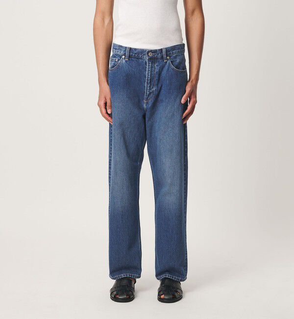 BEAUTY&YOUTH UNITED ARROWS「フェード リラックス デニム 5ポケット NO.8」|チノ|