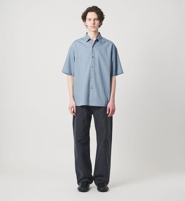 MONKEY TIME「4オンス ストライプ デニム シャツ」|シャツ・ブラウス|