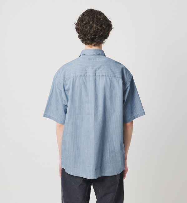 MONKEY TIME「4オンス ストライプ デニム シャツ」|シャツ・ブラウス|