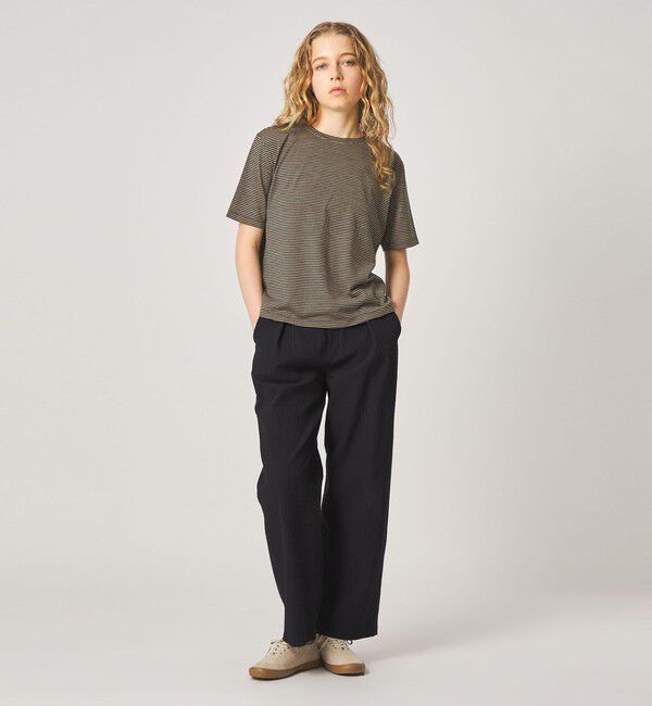 STEVEN ALAN「＜Steven Alan＞ウール ジャージー Tシャツ」|Tシャツ・カットソー|