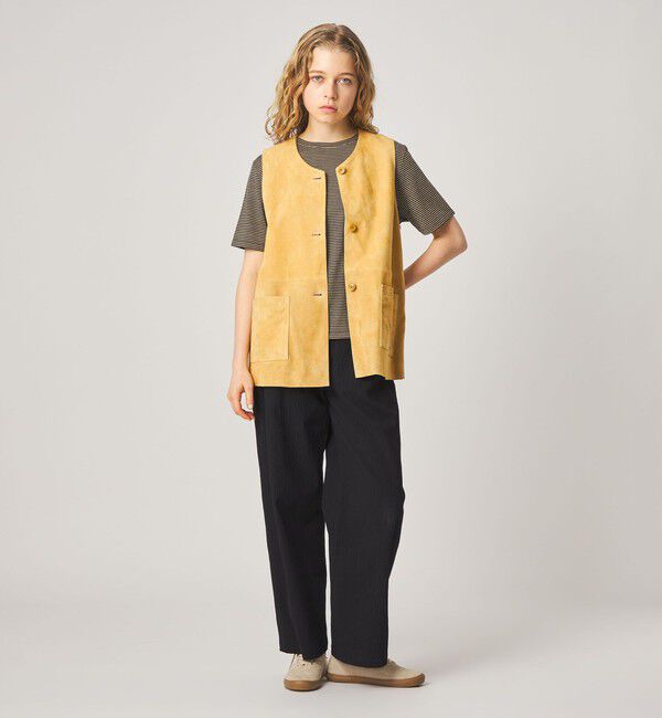 STEVEN ALAN「＜Steven Alan＞ウール ジャージー Tシャツ」|Tシャツ・カットソー|