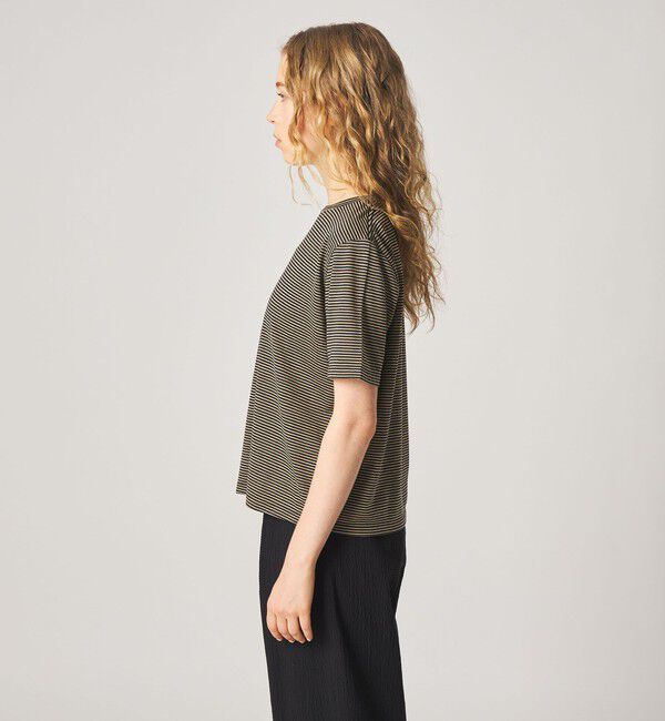 STEVEN ALAN「＜Steven Alan＞ウール ジャージー Tシャツ」|Tシャツ・カットソー|