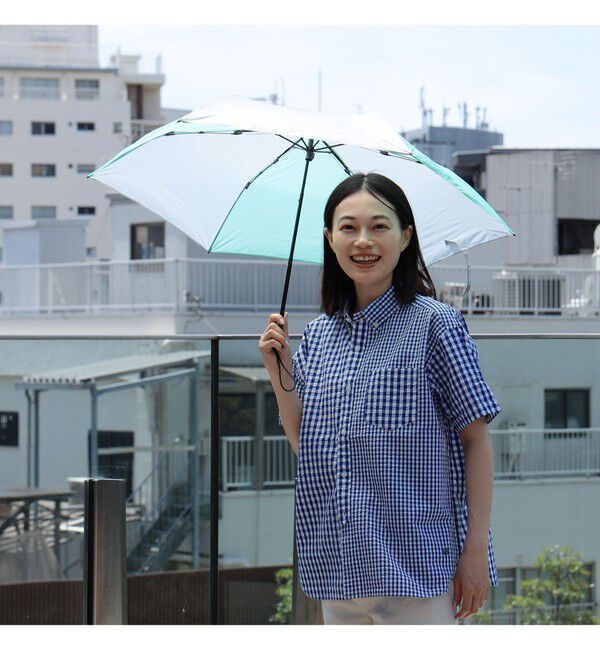 BEAMSBOY「BEAMS BOY / 2トーン 軽量 折り畳み傘」|傘|