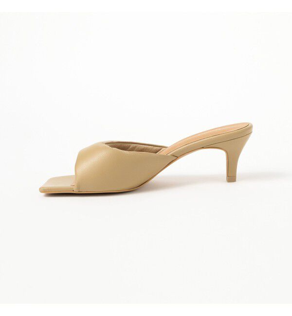 Demi-Luxe BEAMS 「スクエアパフサンダル .M」|サンダル|