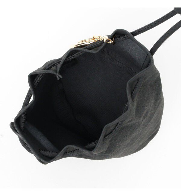 Ray BEAMS 「【WEB限定】 Hashibami / スエード ボンサック ポシェット」|ハンドバッグ|