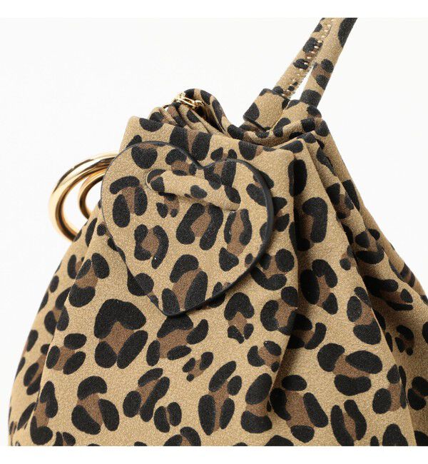 Ray BEAMS 「【WEB限定】 Hashibami / スエード ボンサック ポシェット」|ハンドバッグ|