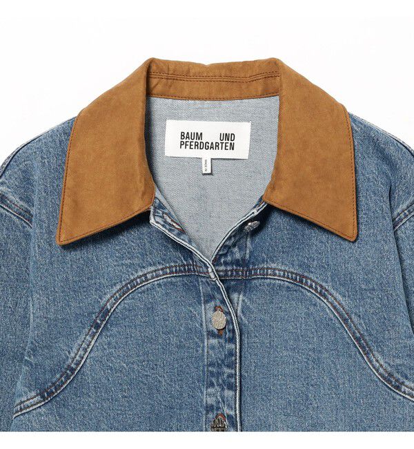 Demi-Luxe BEAMS 「BAUM UND PFERDGARTEN / BAYSON デニム ジャケット」|ダッフルコート|