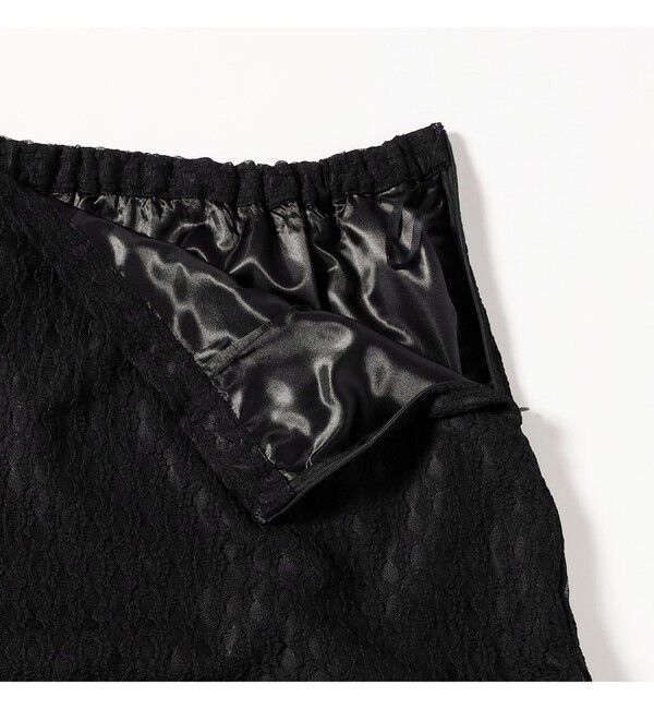 Ray BEAMS 「カット レース ティアード ヘム スカート」|スカート|