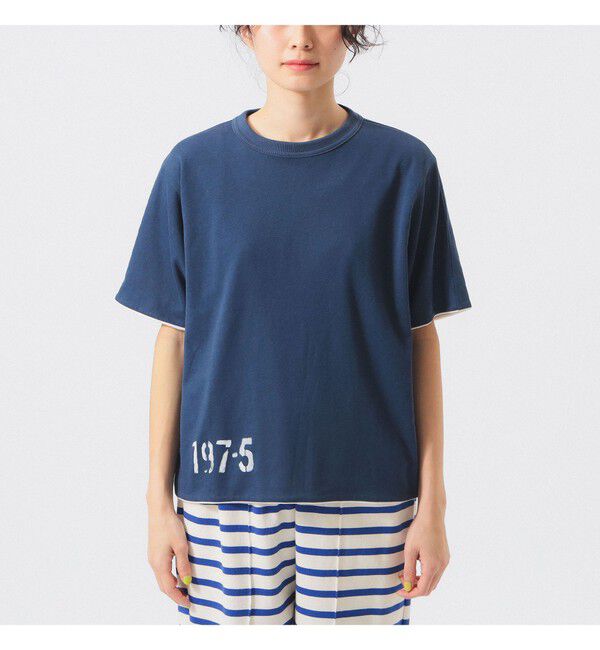 BEAMSBOY「リバーシブルプリントショートスリーブ」|Tシャツ・カットソー|