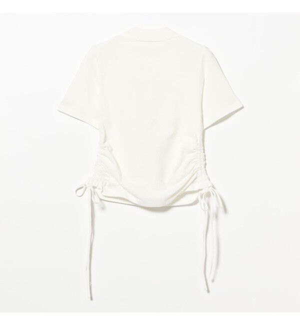 Ray BEAMS 「サイド ドロスト ポロシャツ」|Tシャツ・カットソー|