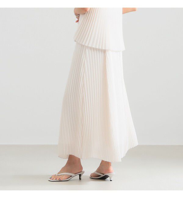 Demi-Luxe BEAMS 「イレギュラープリーツ スカート」|スカート|