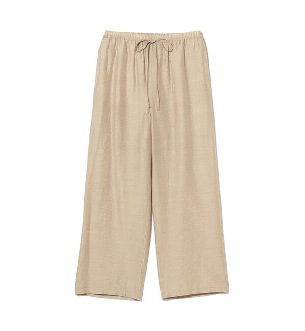 Demi-Luxe BEAMS 「レーヨンリネン ドロスト イージーパンツ」|チノ|