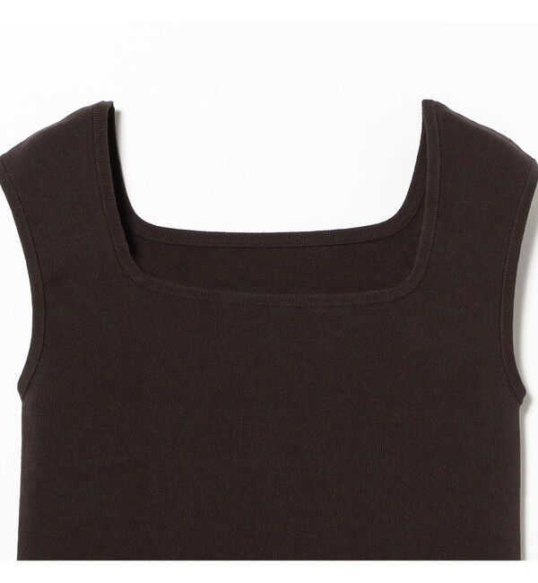 Demi-Luxe BEAMS 「リブニット タンクトップ」|ニット・セーター|