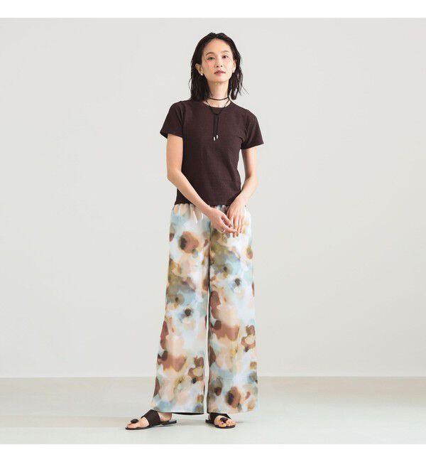 Demi-Luxe BEAMS 「ブークレ クルーネック Tシャツ」|ニット・セーター|