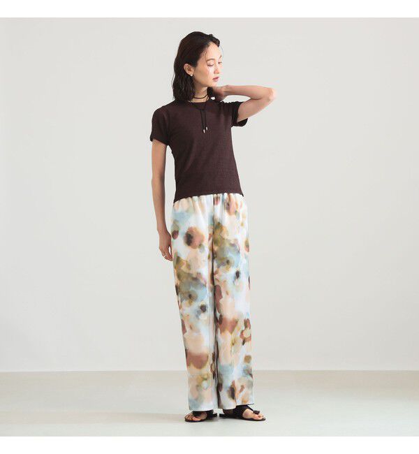 Demi-Luxe BEAMS 「ブークレ クルーネック Tシャツ」|ニット・セーター|