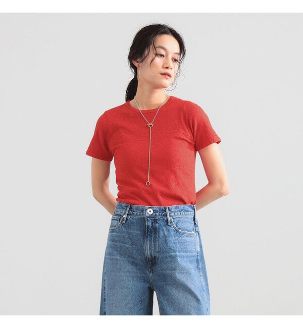 Demi-Luxe BEAMS 「ブークレ クルーネック Tシャツ」|ニット・セーター|