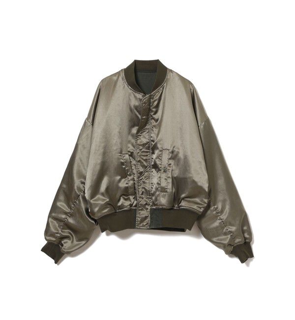 BEAMS「リバーシブル フェード ボンバー ジャケット」|ブルゾン・スタジャン|