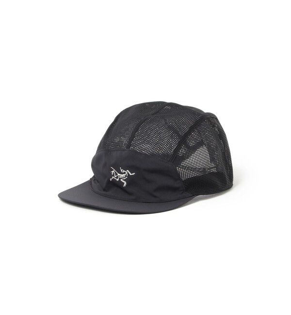 BEAMS「ARC&rsquo;TERYX / Norvan Mesh 5 Panel Cap」|キャップ・キャスケット|Black_/_Arctic_Silk