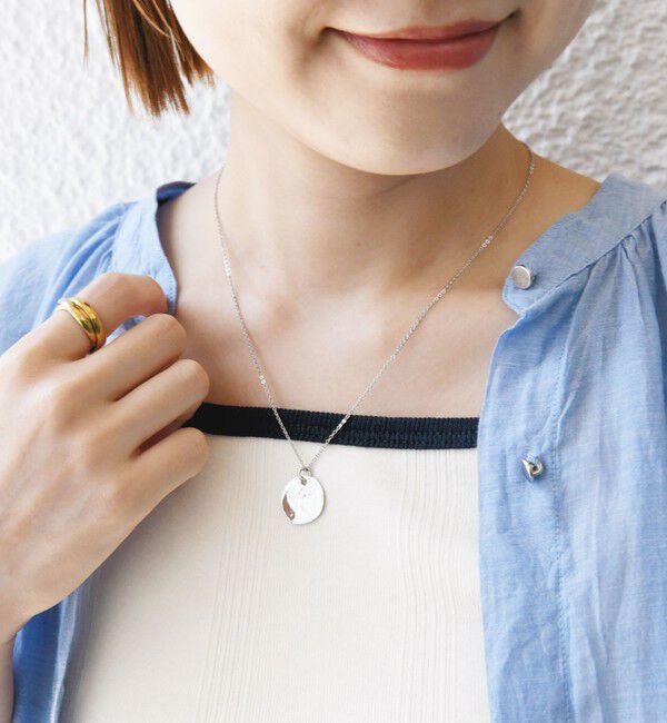 SHIPS for women「コインチャーム ネックレス 2」|ネックレス|シルバー