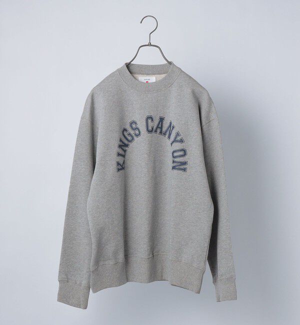 SHIPS any「【WEB限定】SHIPS any: NATIONAL PARK プリント スウェット 23AW◇」|スウェット・ジャージ|グレー