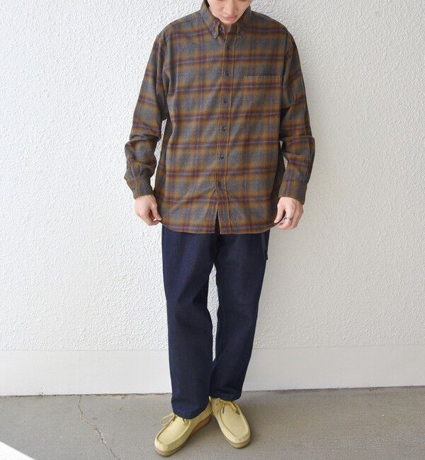 SHIPS any「【SHIPS any別注】Gramicci: オーガニックコットン ルーズテーパード ストレッチ デニム パンツ◇」|デニム|