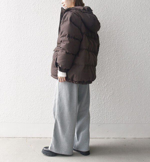 SHIPS any「SHIPS any: フーディ ショート ダウン ジャケット」|ダウン|