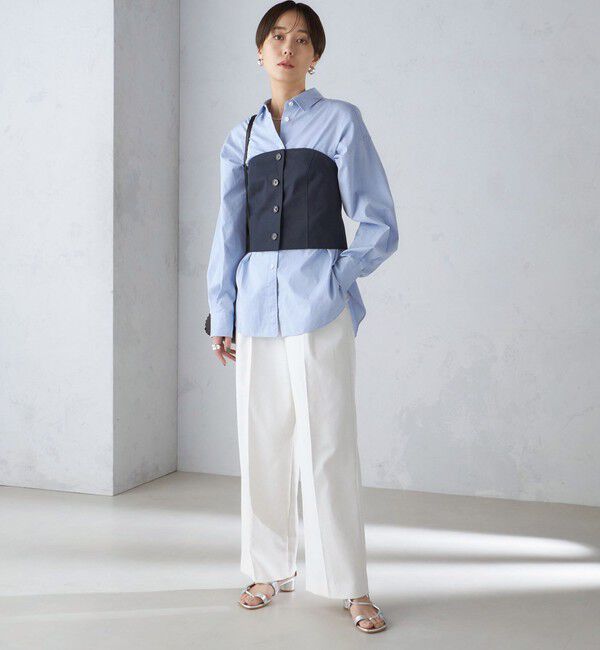 SHIPS for women「〈手洗い可能〉トレンチ ディテール ビスチェ 24SS ◇」|その他|