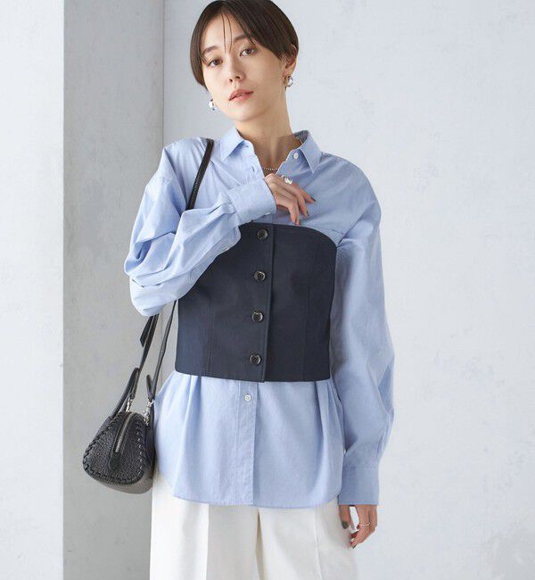 SHIPS for women「〈手洗い可能〉トレンチ ディテール ビスチェ 24SS ◇」|その他|