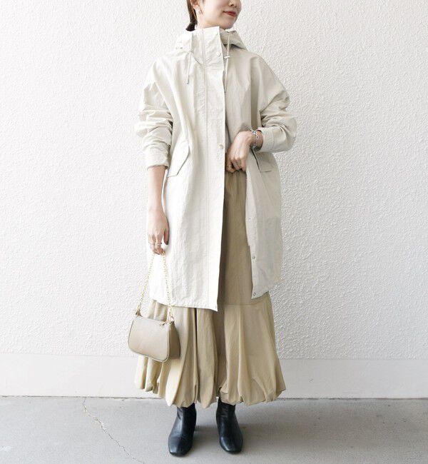 SHIPS any「SHIPS any:〈洗濯機可能〉オーバー フーディ ブルゾン コート」|その他|