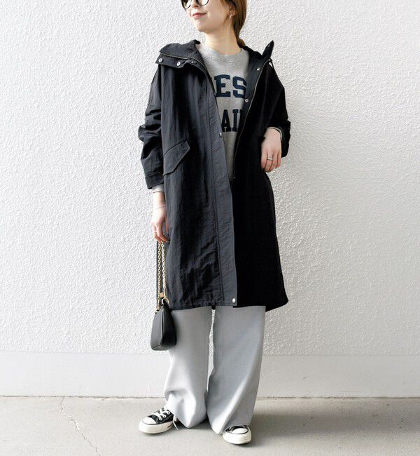 SHIPS any「SHIPS any:〈洗濯機可能〉オーバー フーディ ブルゾン コート」|その他|