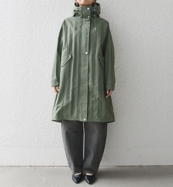 SHIPS any「SHIPS any:〈洗濯機可能〉オーバー フーディ ブルゾン コート」|その他|