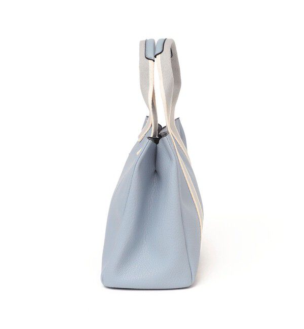 SHIPS any「【WEB限定】SHIPS any: ライン テープ ハンドル トート バッグ」|ハンドバッグ|