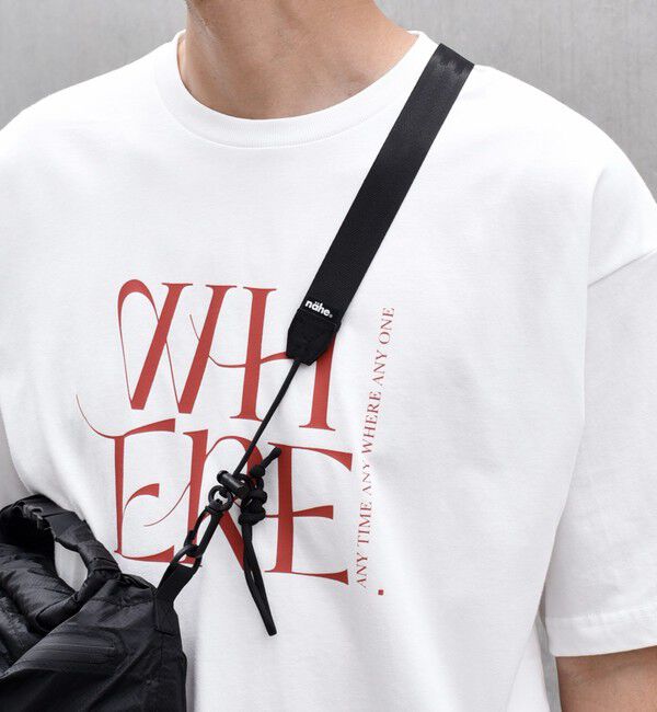 SHIPS any「nahe: ネーエ マルチ ウェイ ストラップ」|その他|ブラック