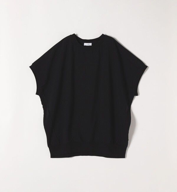 SHIPS any「【WEB限定】SHIPS any:〈洗濯機可能〉インレイ コクーン ショートスリーブ プルオーバー」|Tシャツ・カットソー|